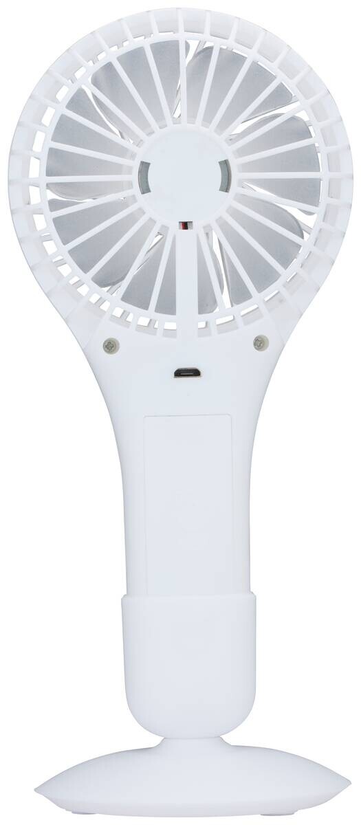 Tischventilator 871125250357 weiß Kunststoff B/H/L: ca. 9,5x3,5x19,5 cm