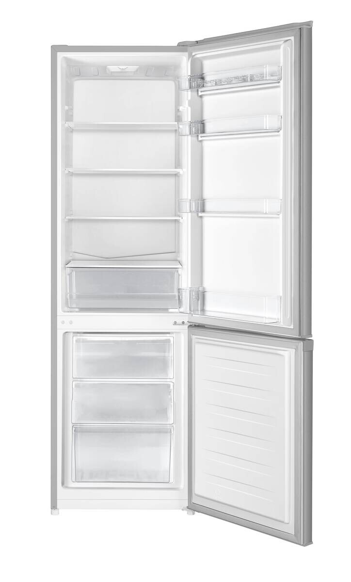 Gorenje Kühl-/Gefrierkombination RK418DPS4I EEK: D Spektrum: A bis G Kühlen: 197 Gefrieren: 71 39dB silber B/H/T: ca. 55x180x55,7 cm