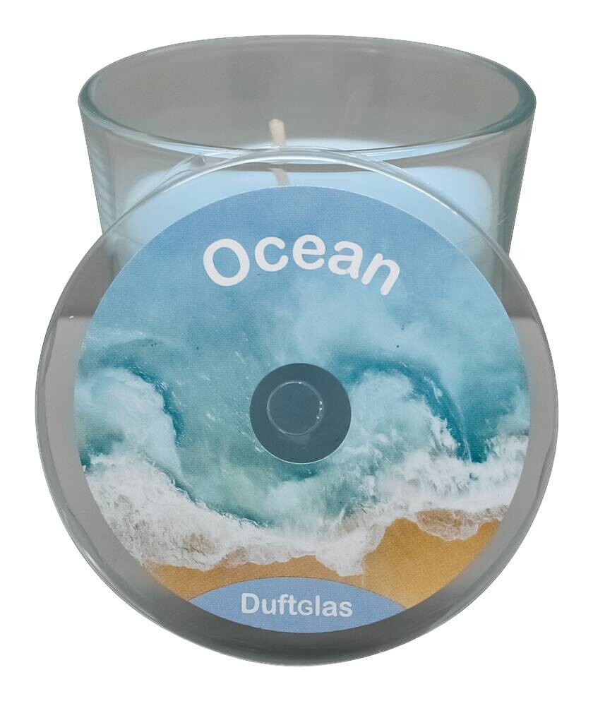 Duftkerze B/H/L: ca. 8x8x8 cm