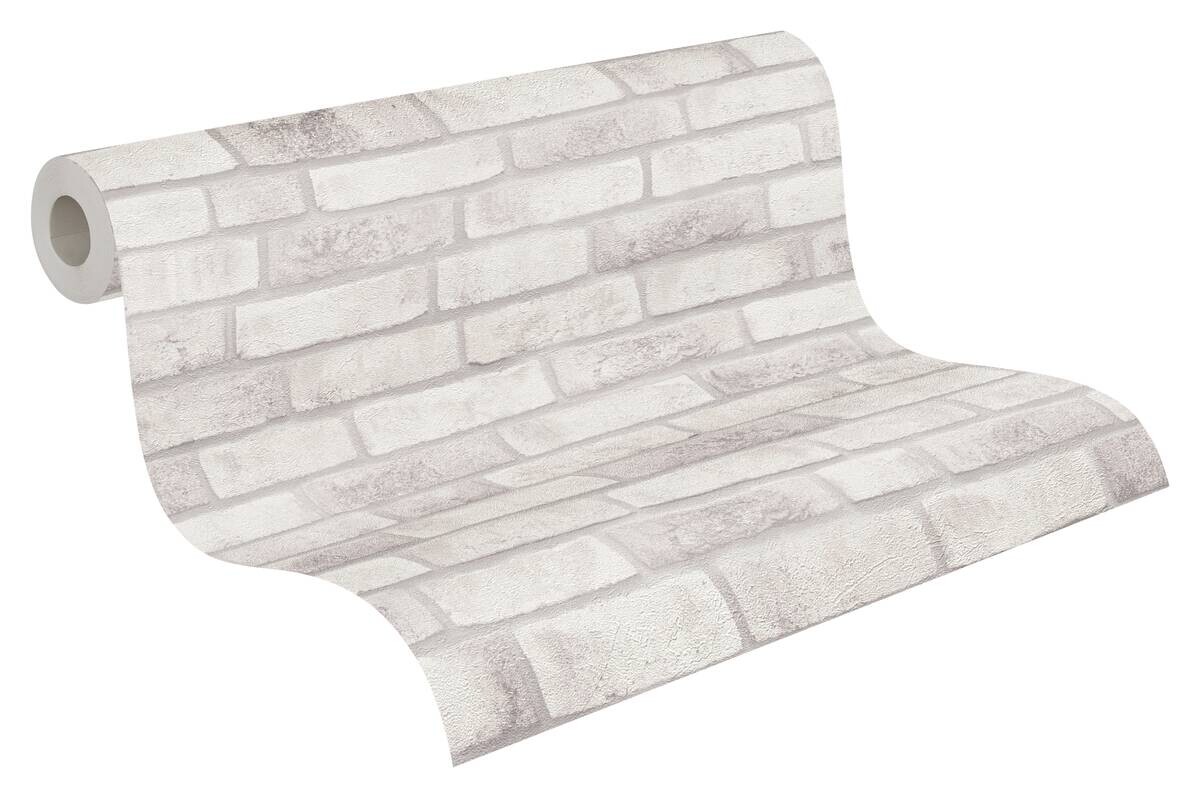 A.S.Creation Vliestapete grau B/H/D: ca. 53x1005x8,6 cm