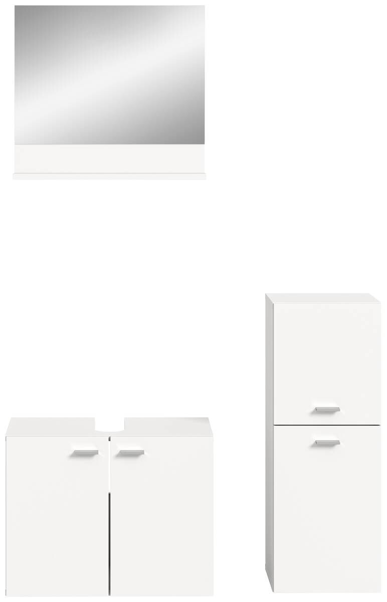Badezimmer-Set BOSTON weiß B/H/T: ca. 102x186x33 cm