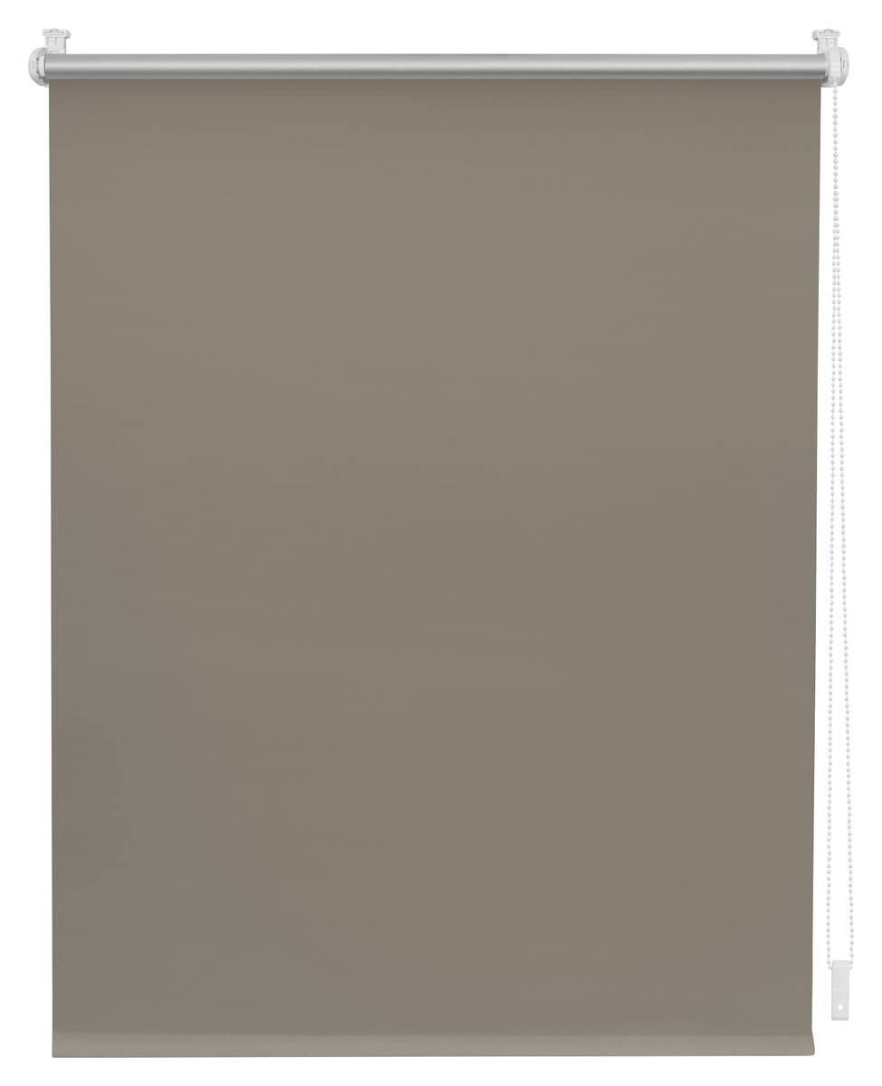 LICHTBLICK Thermo Klebe-/Klemmrollo Verdunklungsqualität taupe B/L: ca. 85x150 cm