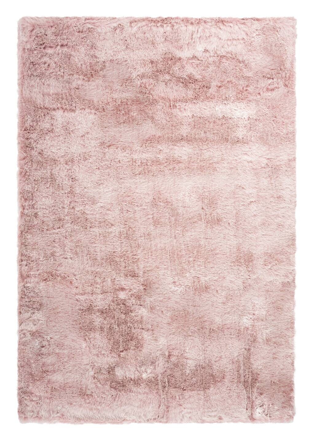 me gusta Hochflorteppich Tender 125 puderrosa B/H/L: ca. 160x5,2x230 cm