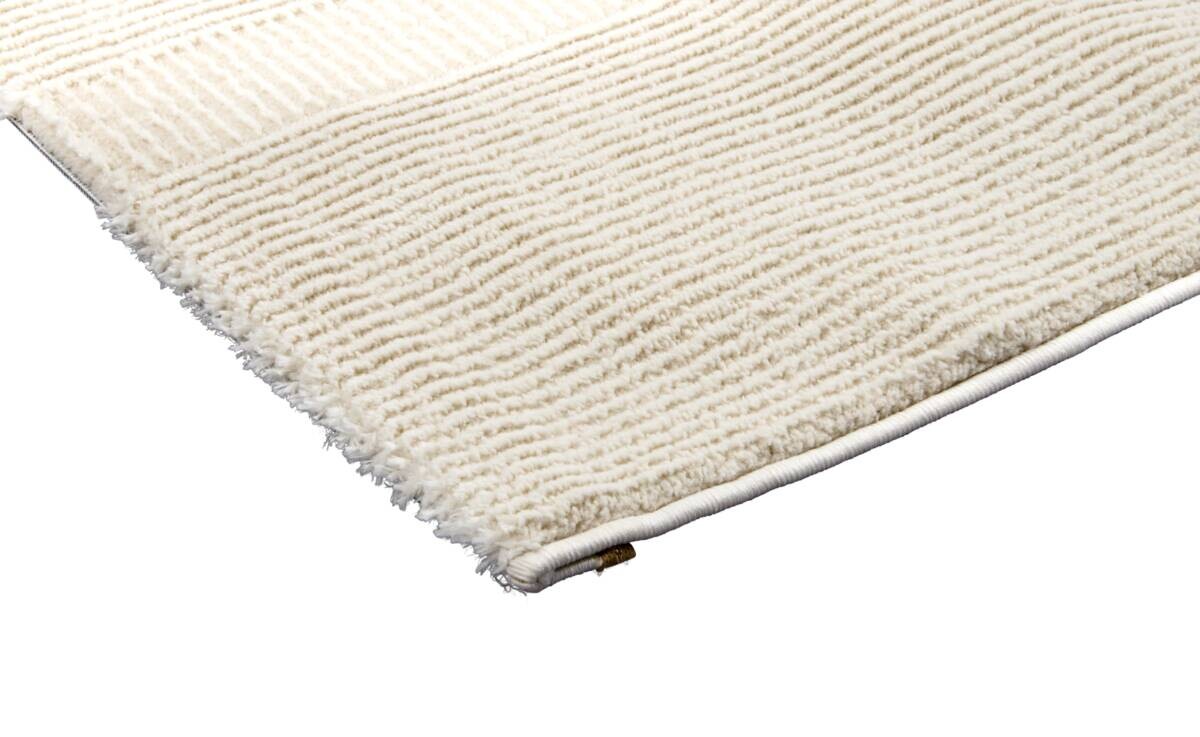 Webteppich Sign creme B/L: ca. 80x150 cm