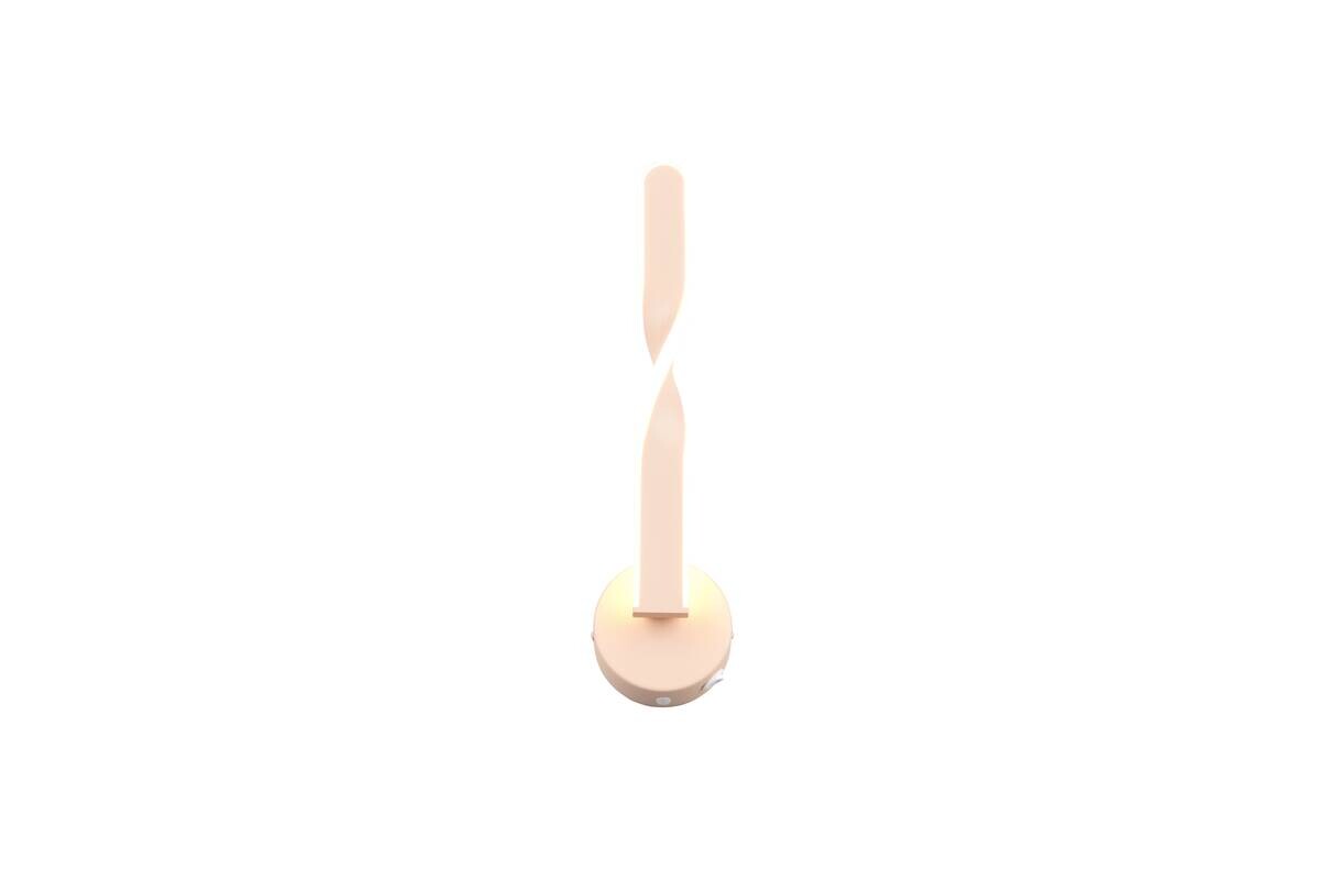 Reality LED Wandleuchte Ginko sand Metall B/H: ca. 12x45,5 cm 1 Brennstellen