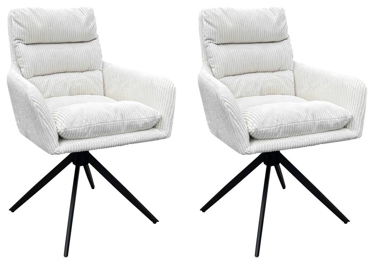 Stuhl PURA 2er-Set. B/H/T: ca. 58x88x64 cm