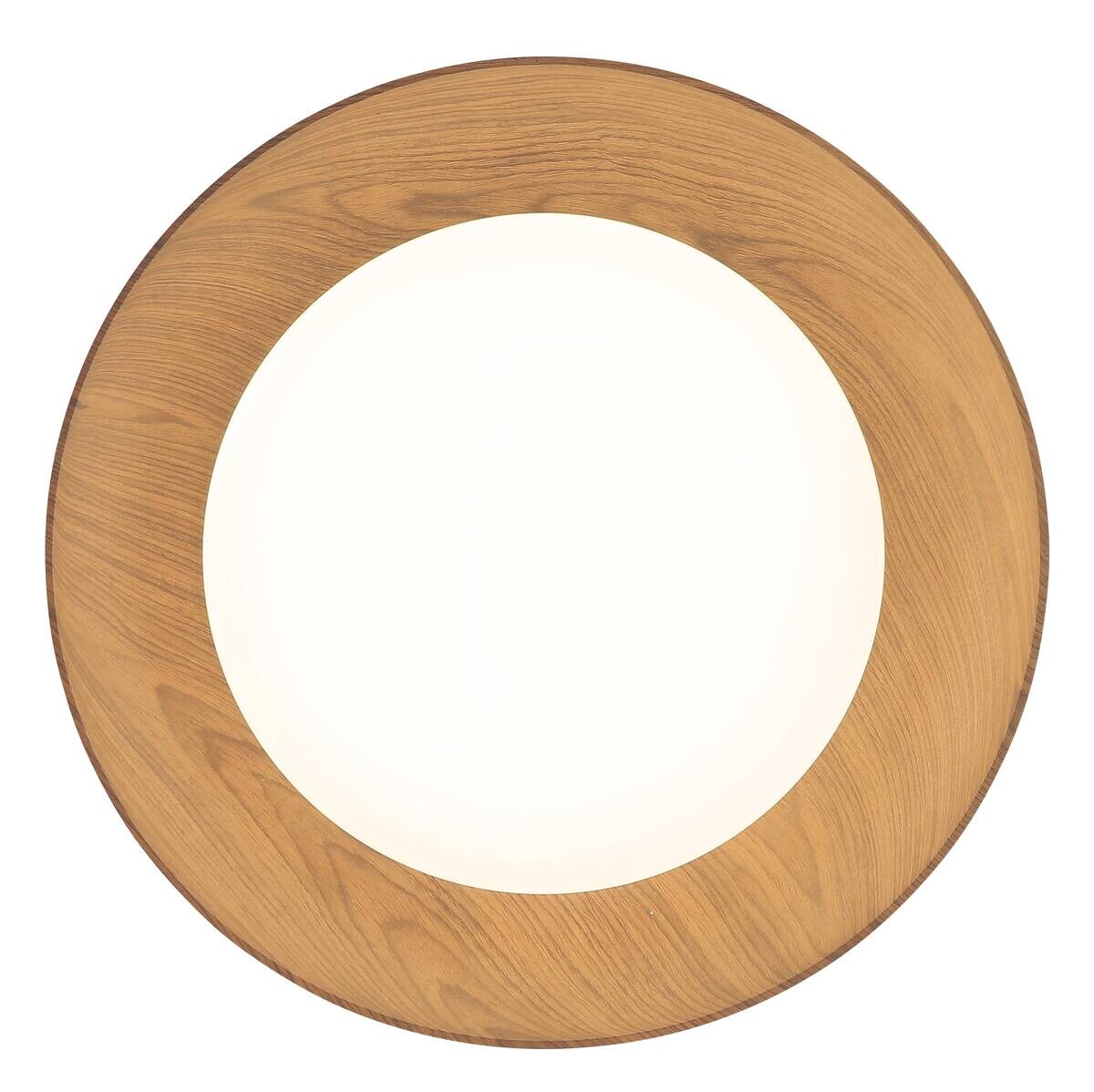 GLOBO LED-Deckenleuchte ORBIS weiß Metall H/D: ca. 9,5x48 cm 1 Brennstellen