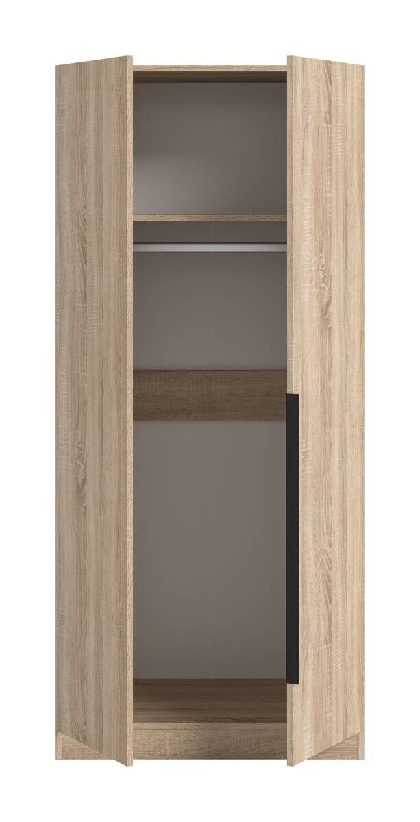 Kleiderschrank KOPENHAGEN Eiche Sonoma Nachbildung B/H/T: ca. 80x181x52 cm