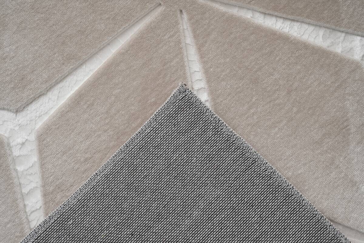 Kayoom Teppich Calma 225 beige B/L: ca. 80x150 cm