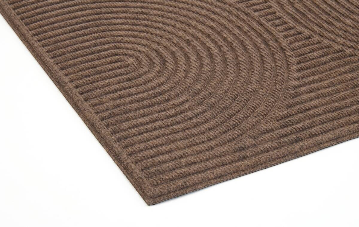 Fußmatte Curves taupe B/L: ca. 50x80 cm