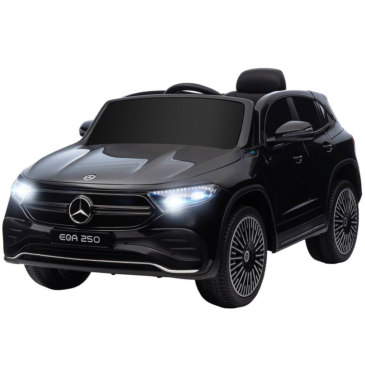HOMCOM Kinderauto schwarz B/H/L: ca. 69x111,5x52,5 cm