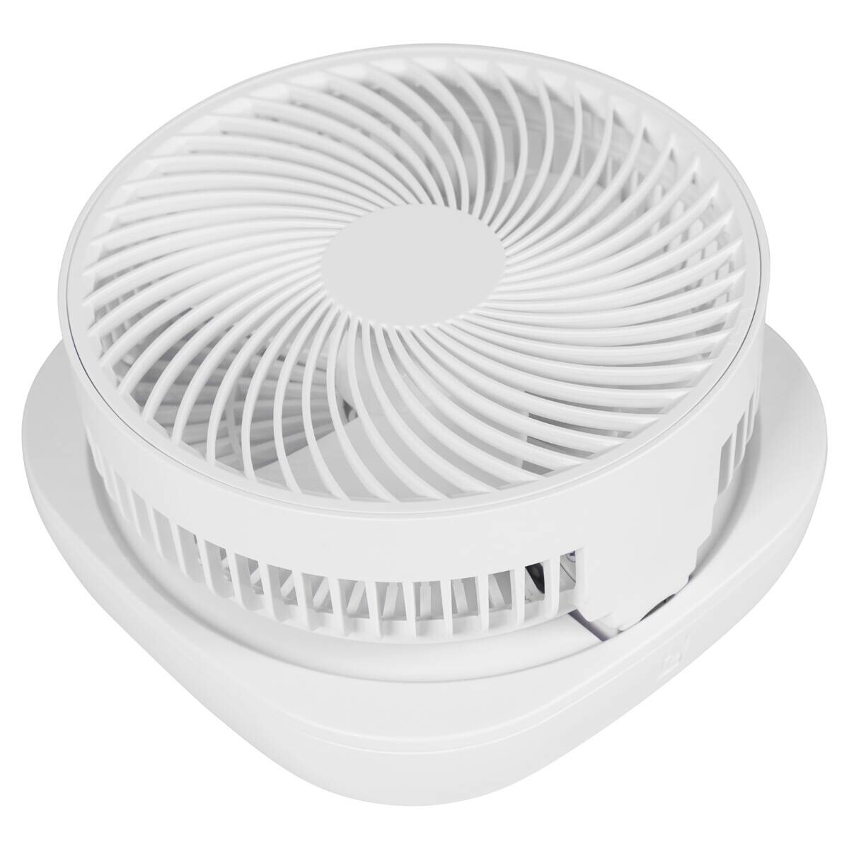 POCOline Akku-Teleskopventilator weiß Kunststoff B/H/L: ca. 21x79x21 cm