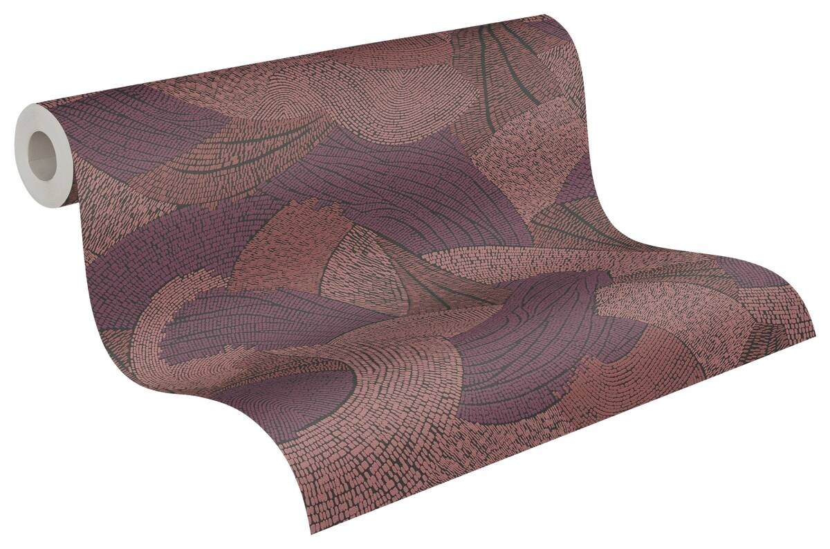 A.S.Creation Vliestapete rot B/H/D: ca. 53x1005x9,2 cm