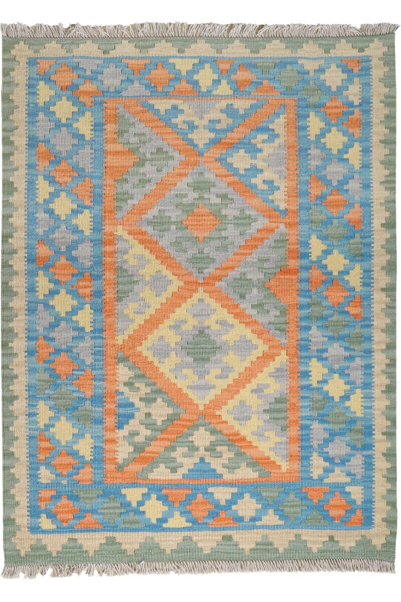 PersaTepp Teppich Kelim Gashgai blau B/H/L: ca. 107x1x141 cm