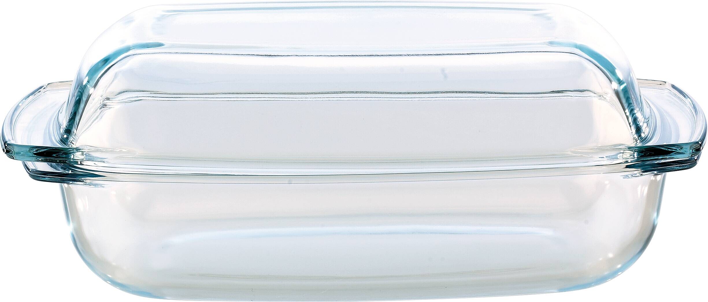 Brat- und Backform Glas B/H/L: ca. 22x7x34 cm