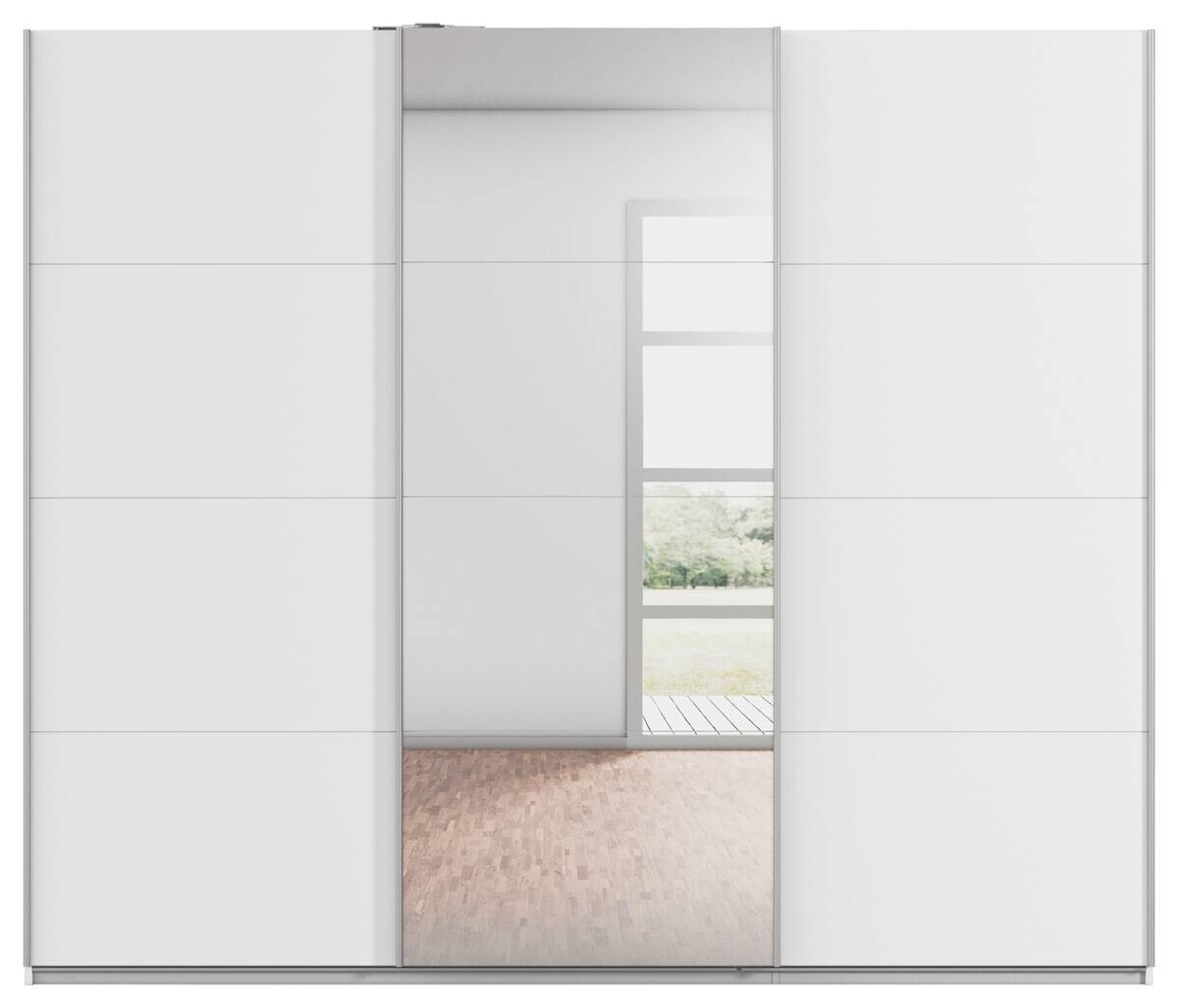 Kleiderschrank Kulmbach Alpinweiß B/H/T: ca. 271x229x62 cm