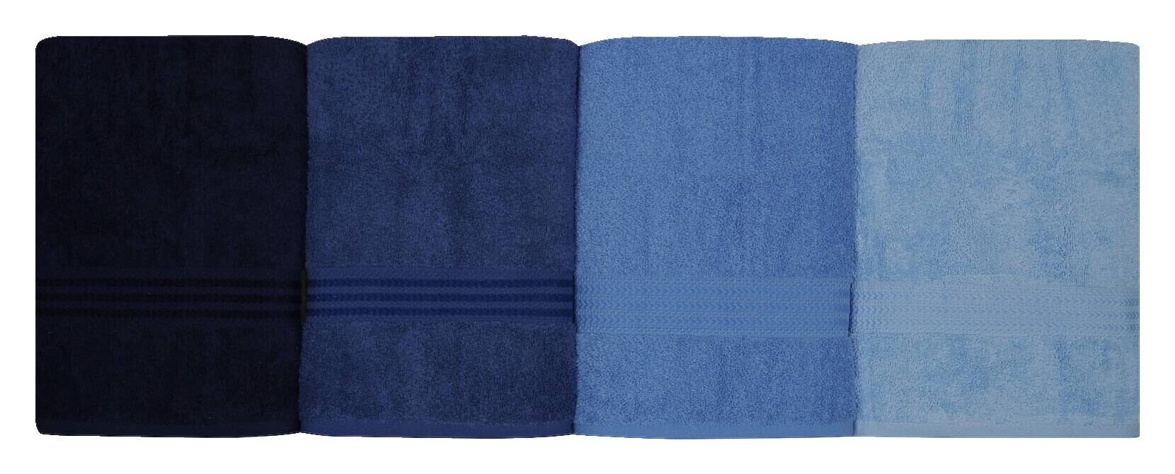 Mijolnir Frottier-Set dunkelblau blau 100% Baumwolle B/L: ca. 70x140 cm