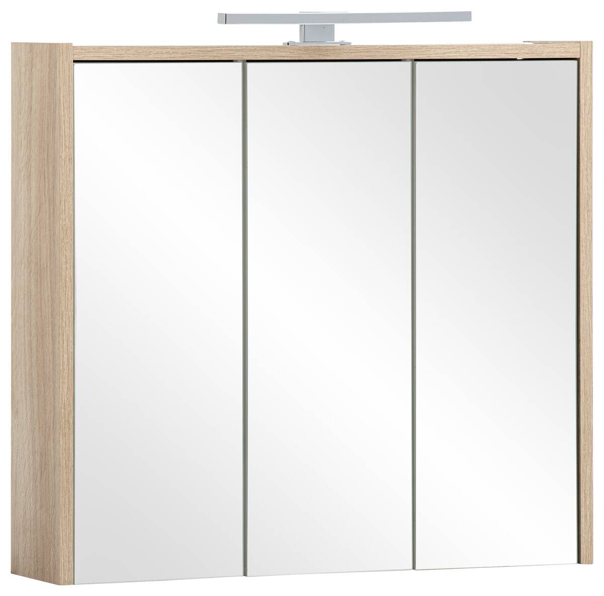 Spiegelschrank Sander Eiche Nachbildung B/H/T: ca. 65x62,7x16 cm