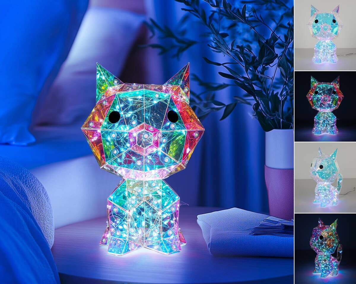 Nolo LED-Dekoleuchte Katze H: ca. 21 cm