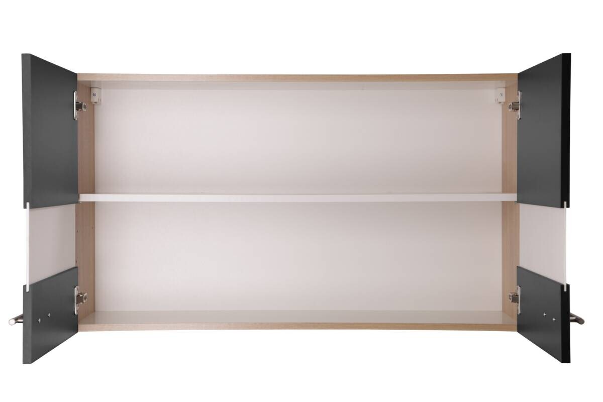 Hängeschrank Merle schwarz B/H/T: ca. 100x56x35 cm