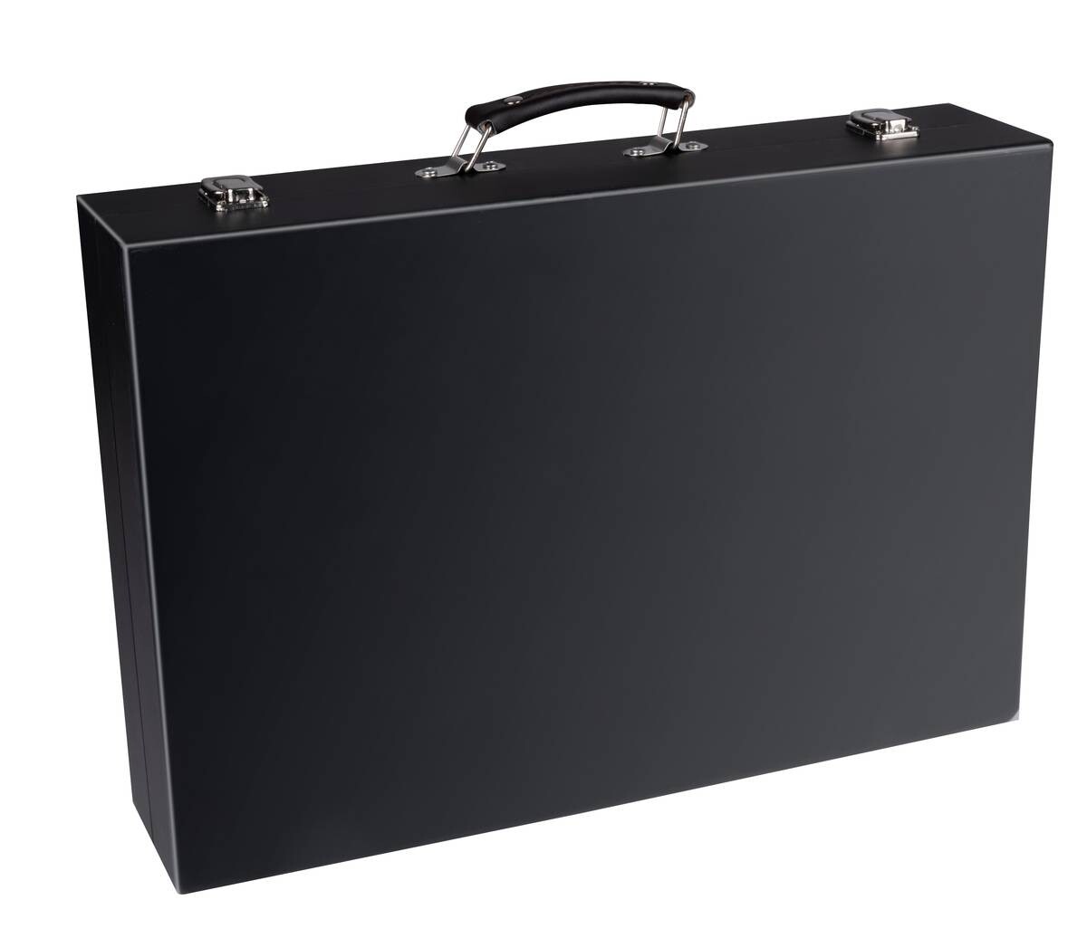 Kunst-/Malkasten 174tlg. schwarz Holz B/H/T: ca. 46,5x34,5x11,5 cm