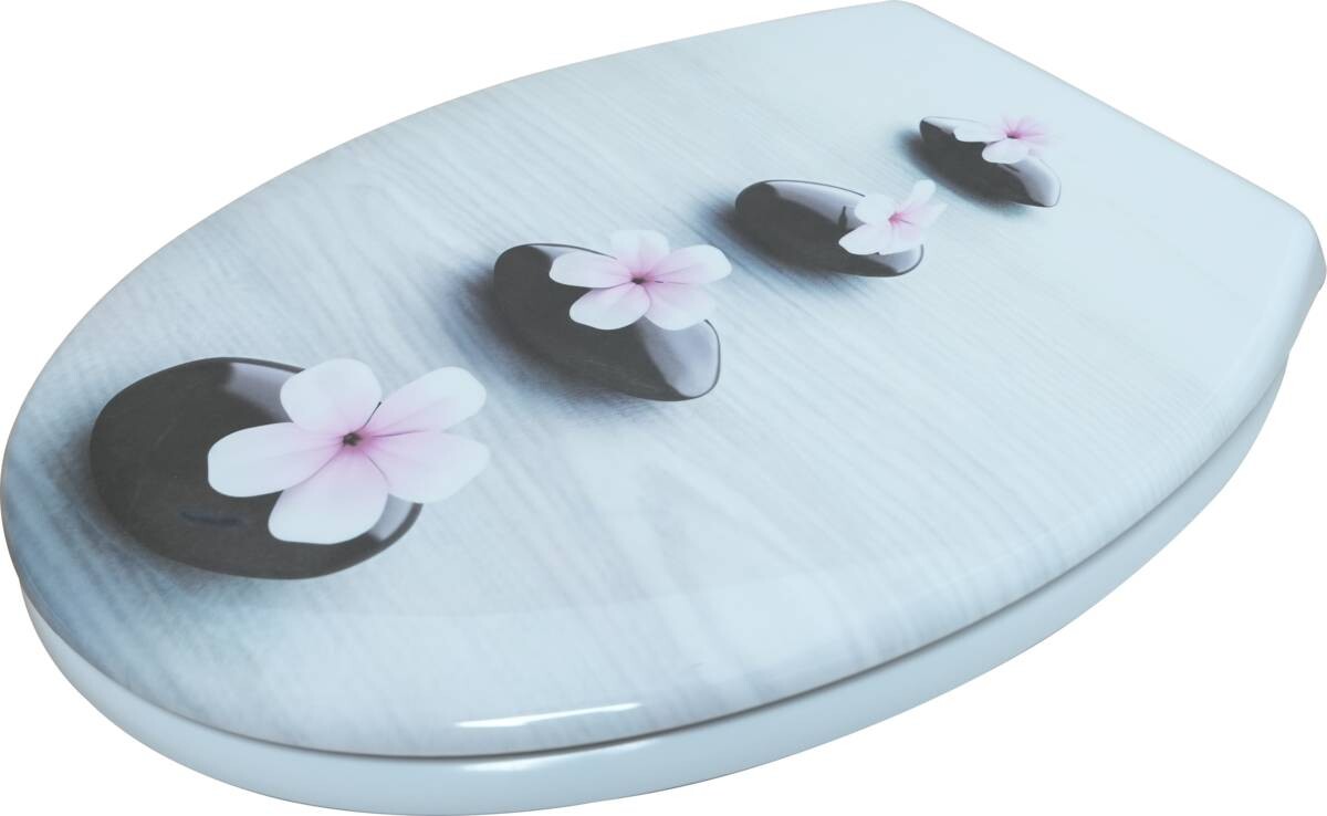 POCOline WC-Sitz Zen Flower Duroplast