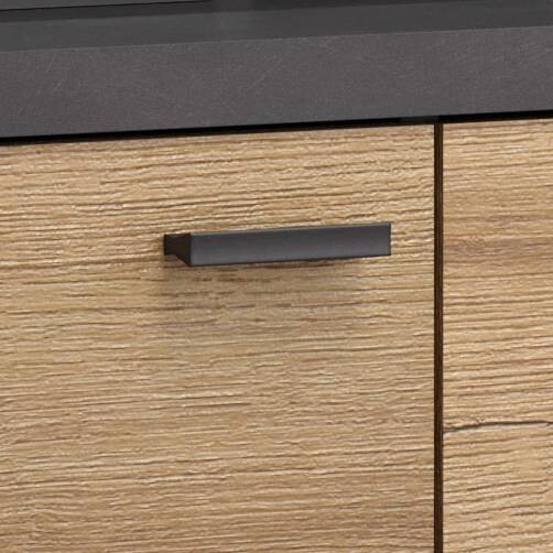 TV-Lowboard Mood Eiche Evoke Coast Nachbildung Matera Nachbildung B/H/T: ca. 151x66x47 cm