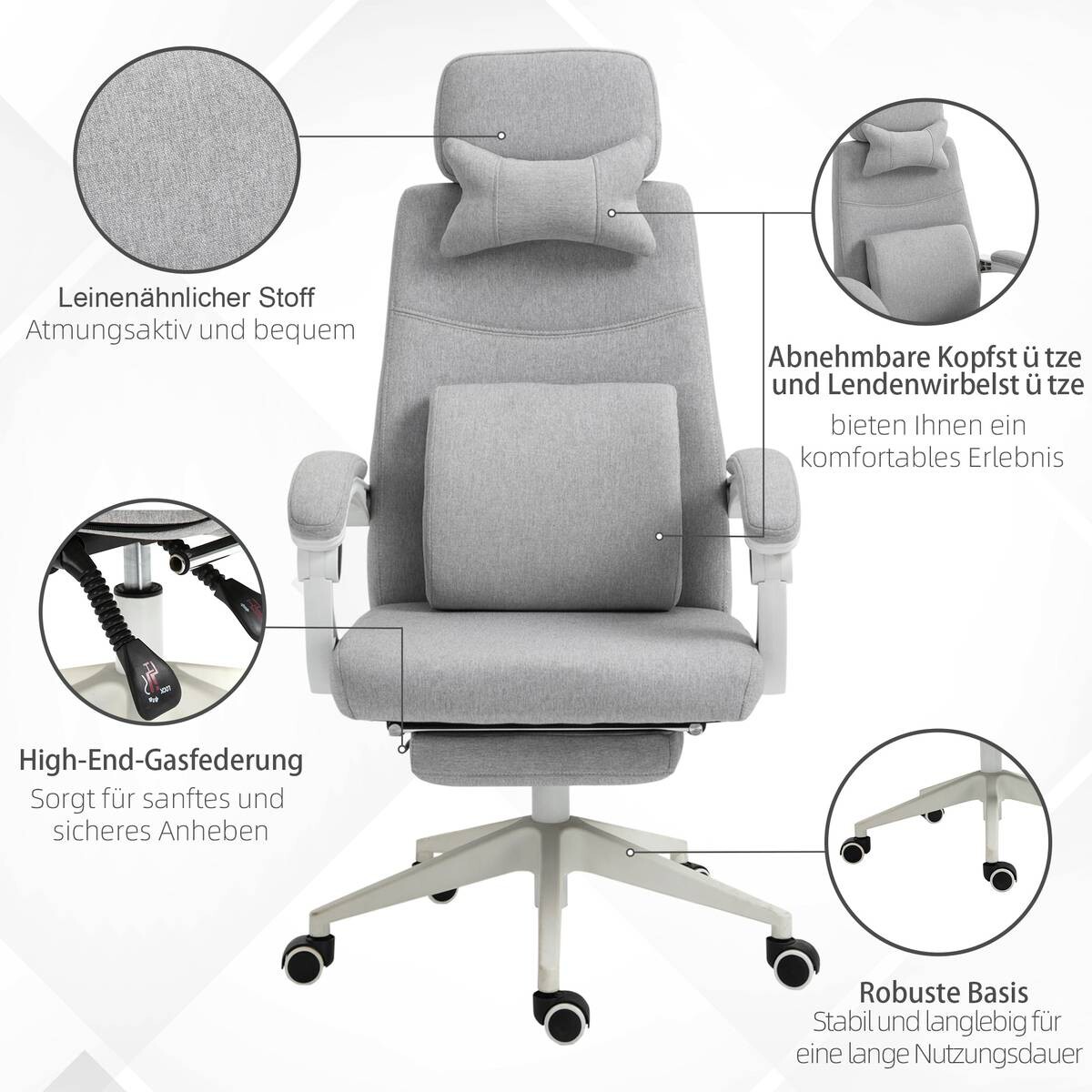 Gaming-Sessel 921-253 grau