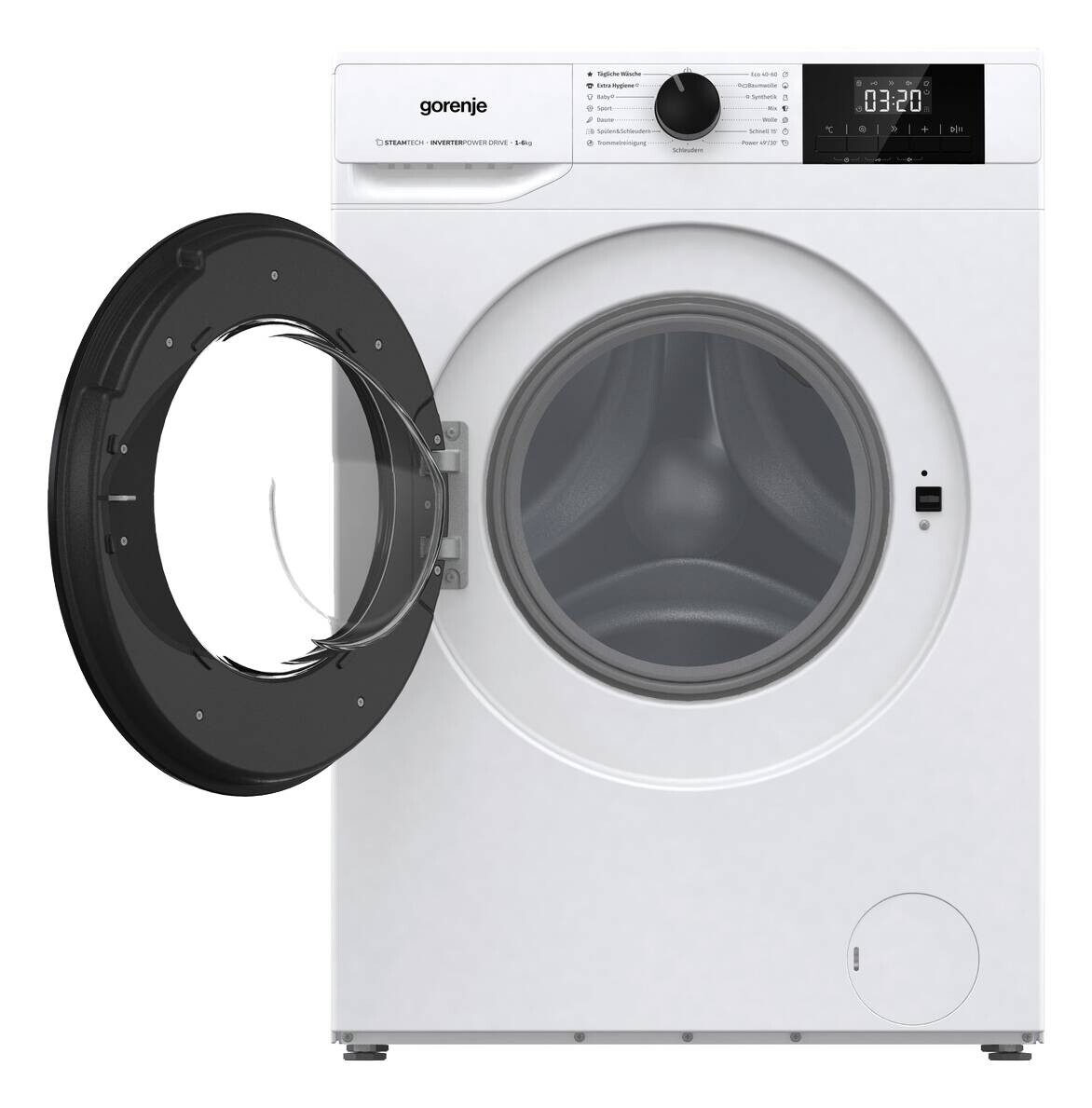 Gorenje Waschmaschine W3NGPI62SBS weiß B/H/T: ca. 60x85x44 cm ca. 60 kg