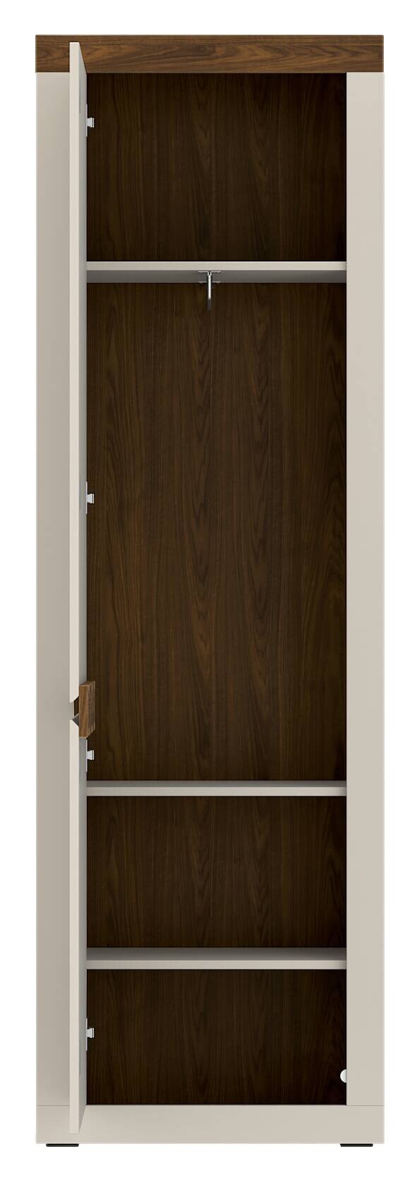 Schrank Salo Cashmere Optik nussbaum Nachbildung B/H/T: ca. 64x205x37 cm
