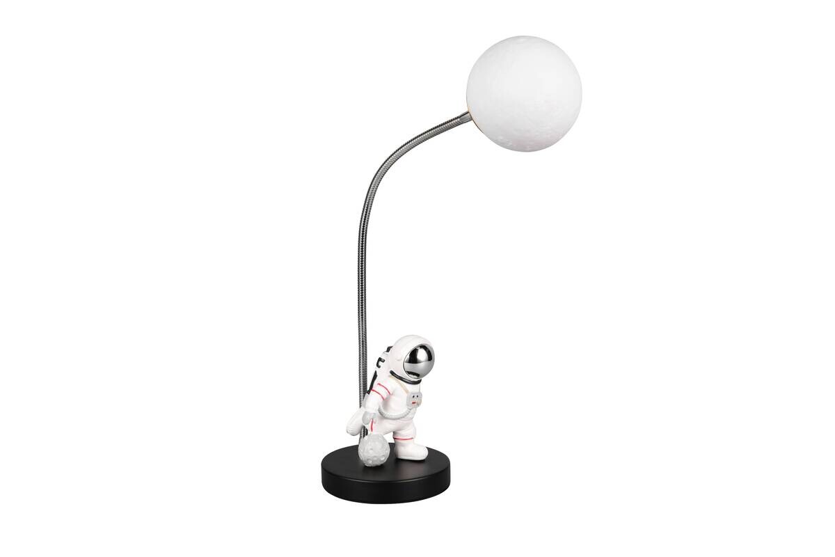 Reality LED-Tischleuchte Arm weiß B/H: ca. 15x44 cm