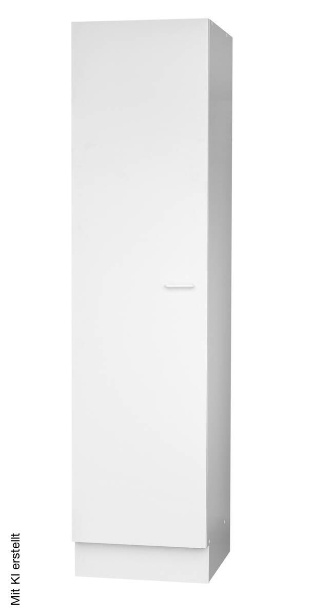 Seitenschrank matt B/H/T: ca. 50x200x60 cm