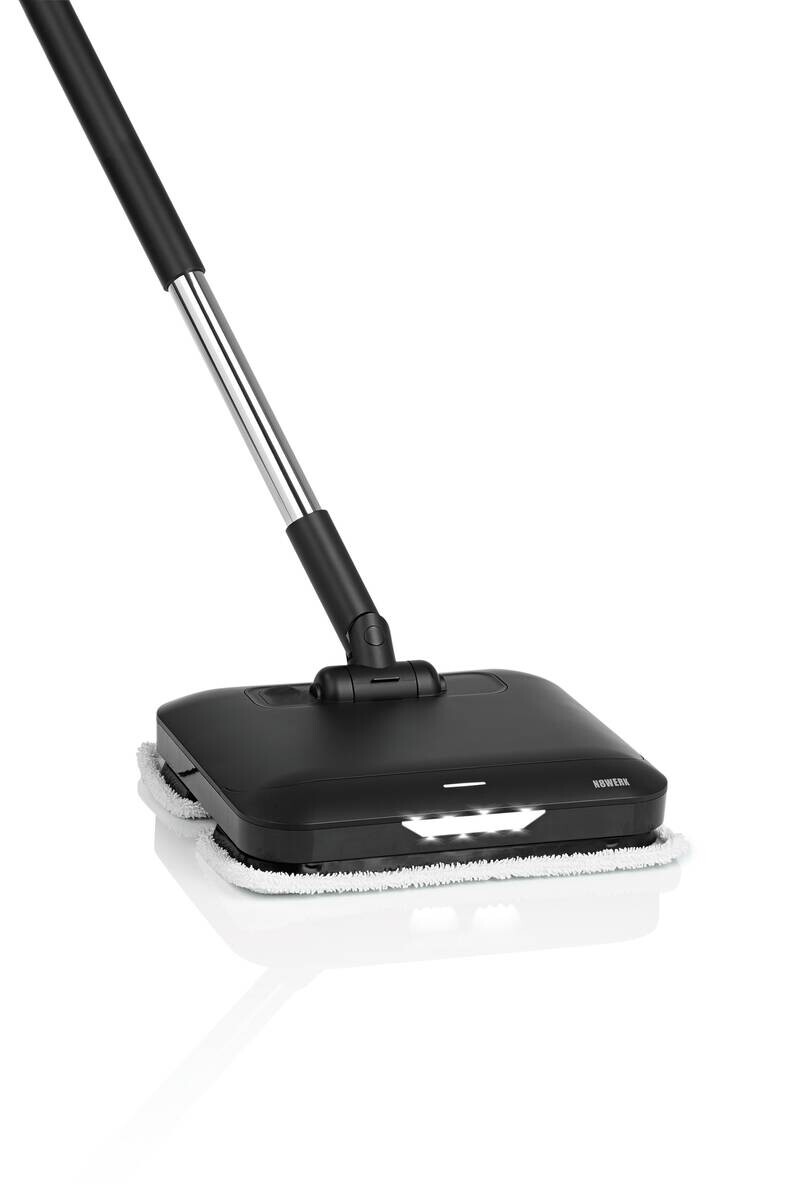 N8WERK Wischmopp schwarz Aluminium Kunststoff B/H/L: ca. 27,5x115x30,4 cm ca. 35 W