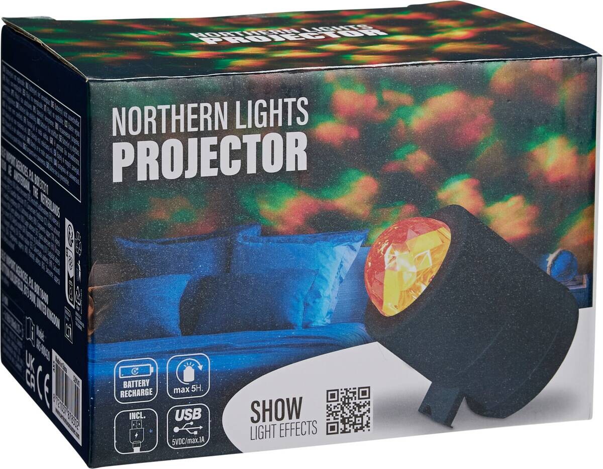 LED-Tischleuchte schwarz Kunststoff H/D: ca. 13x9 cm