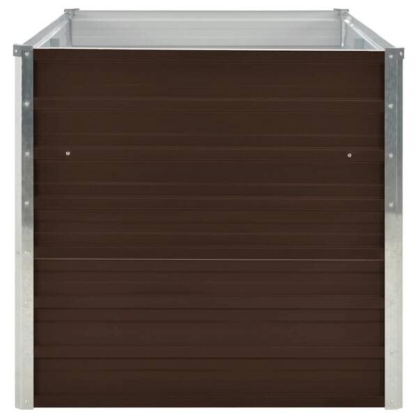 Hochbeet braun Stahl B/H/L: ca. 80x77x160 cm