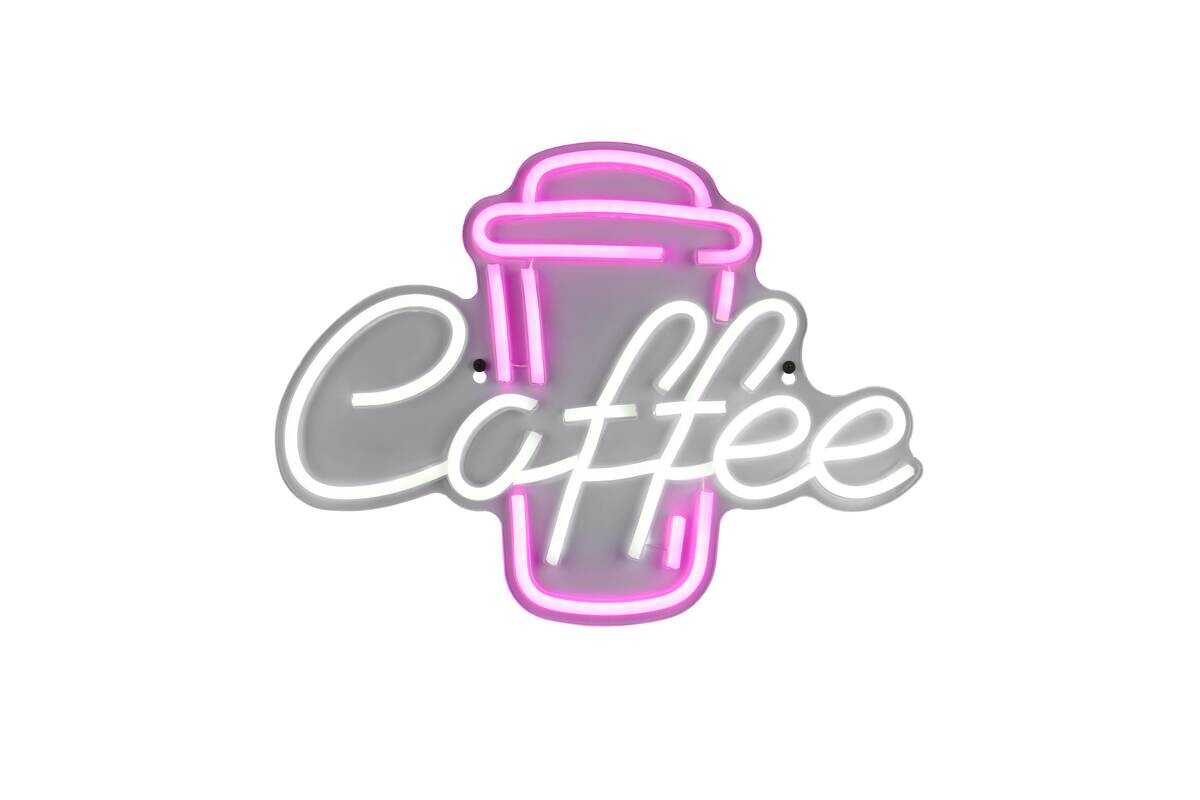 Reality LED-Wandleuchte Coffee B/L: ca. 40x30 cm