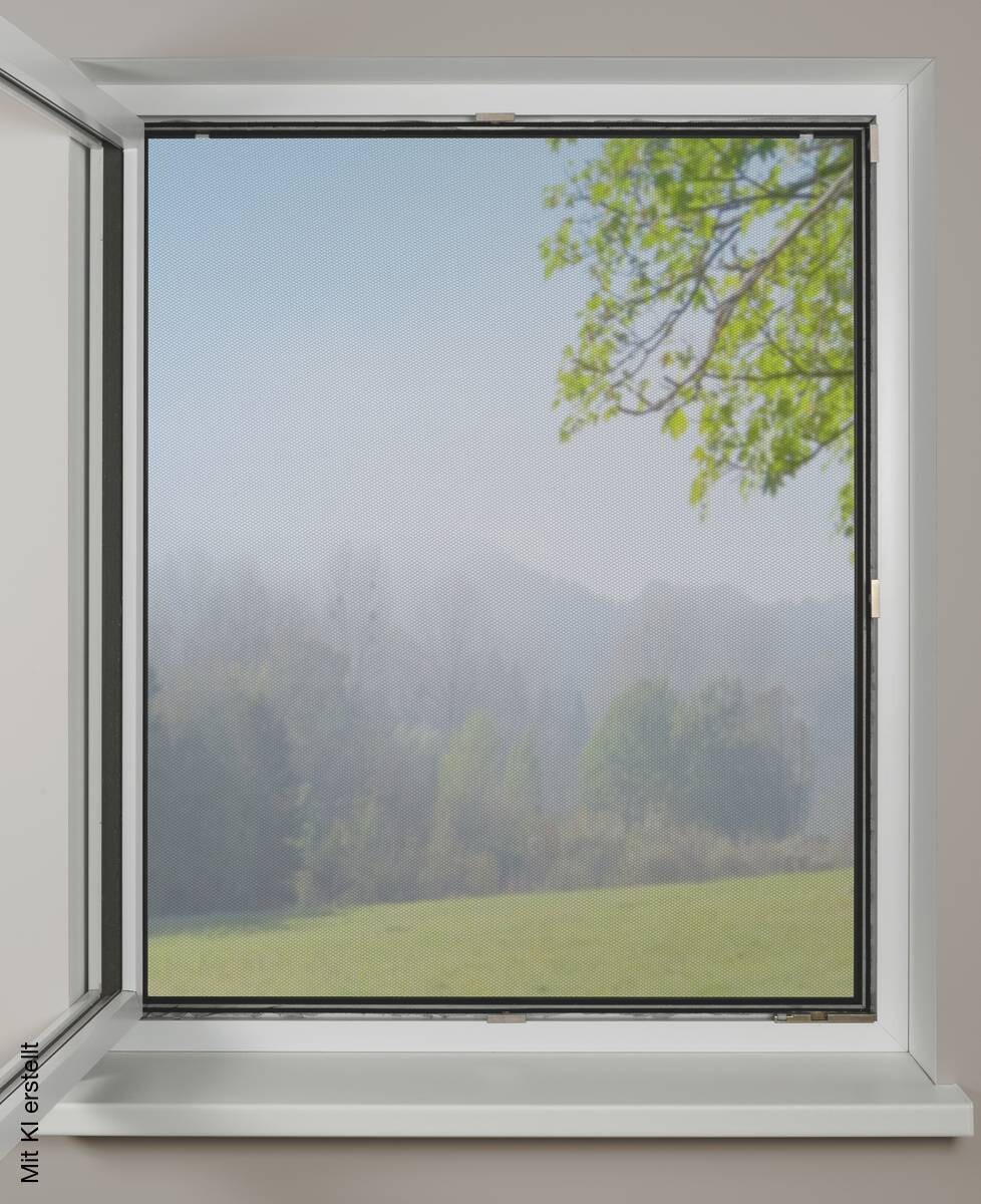 Insektenschutz schwarz B/L: ca. 130x150 cm 2 Packstücke