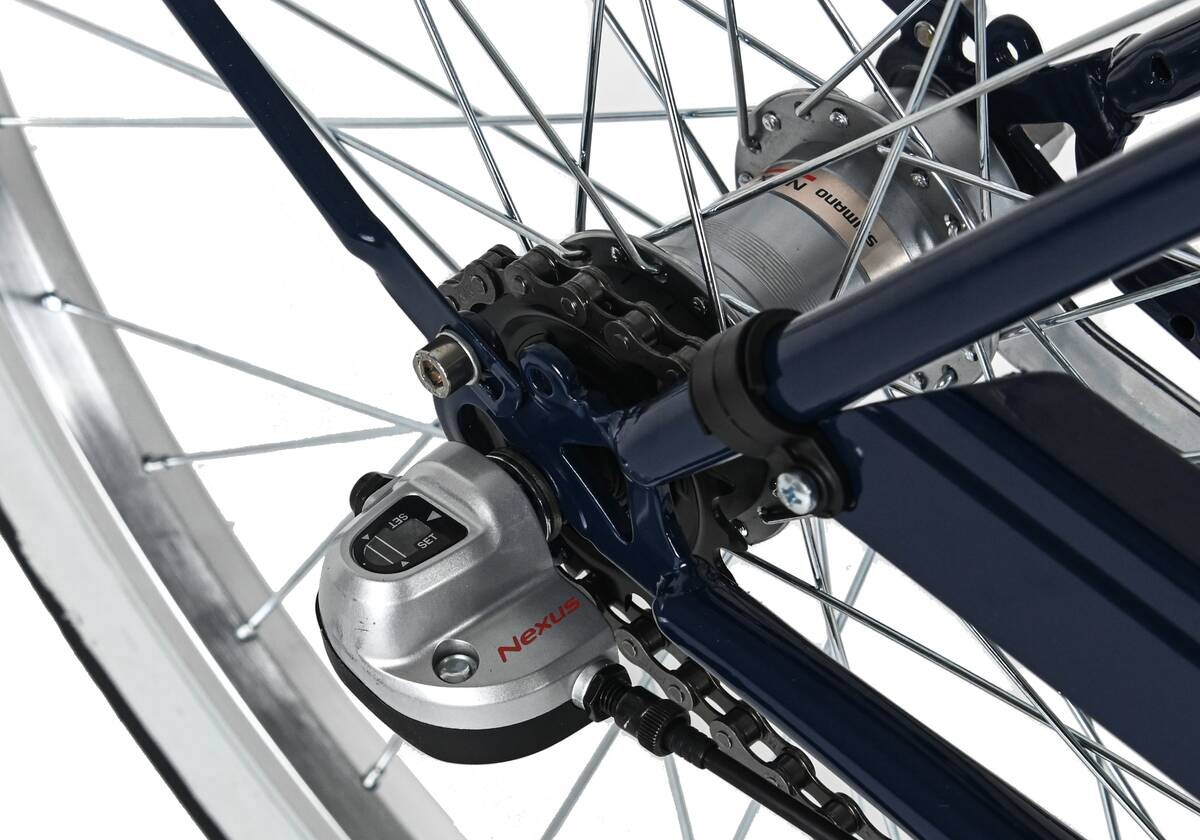 DaCapo City-Bike California 26 Zoll Rahmenhöhe 46 cm 3 Gänge blau blau ca. 26 Zoll