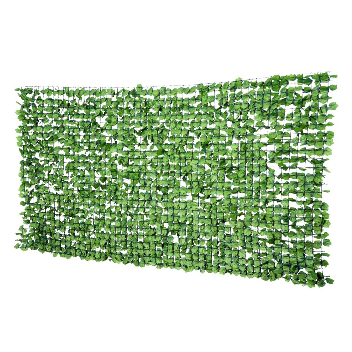 Outsunny Sichtschutzhecke grün Kunststoff H/L: ca. 150x300 cm