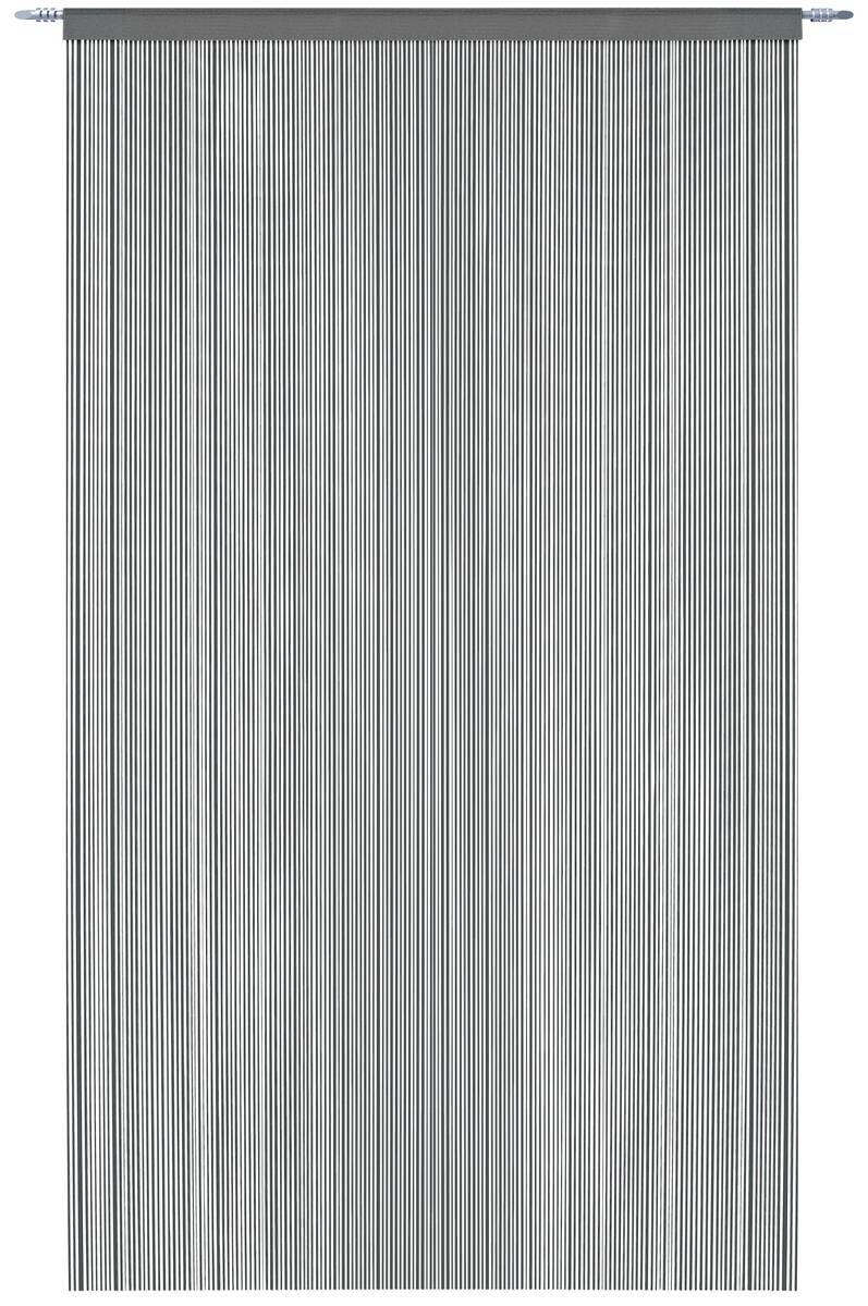 Fadenvorhang String anthrazit 100% Polyester B/L: ca. 200x245 cm