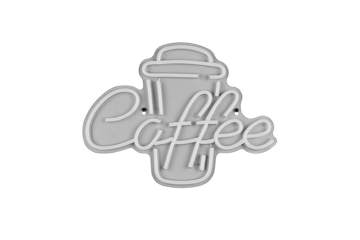 Reality LED-Wandleuchte Coffee B/L: ca. 40x30 cm