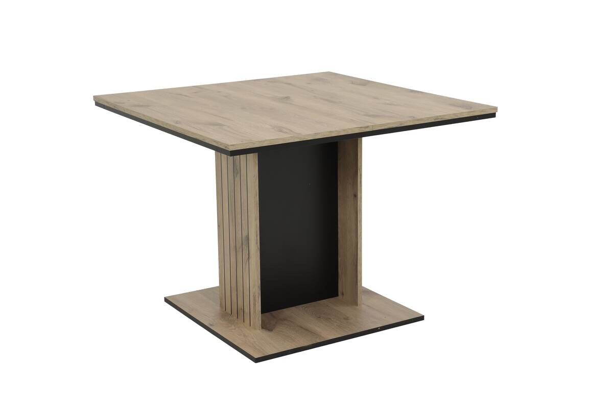 Säulenesstisch Raul Oak Eiche Viking Nachbildung B/H/T: ca. 100x76x100 cm