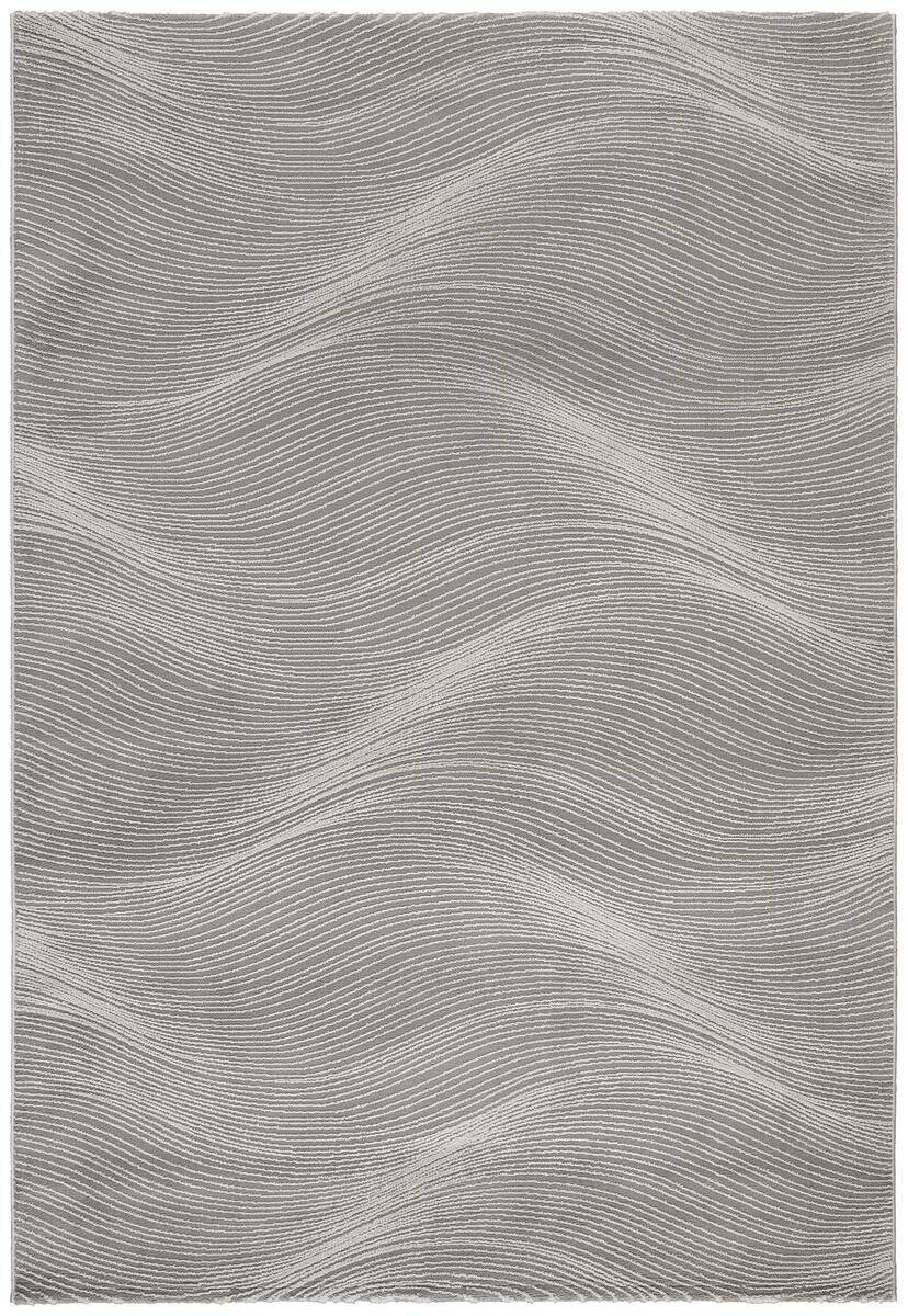 Webteppich Leonie grau B/L: ca. 80x150 cm