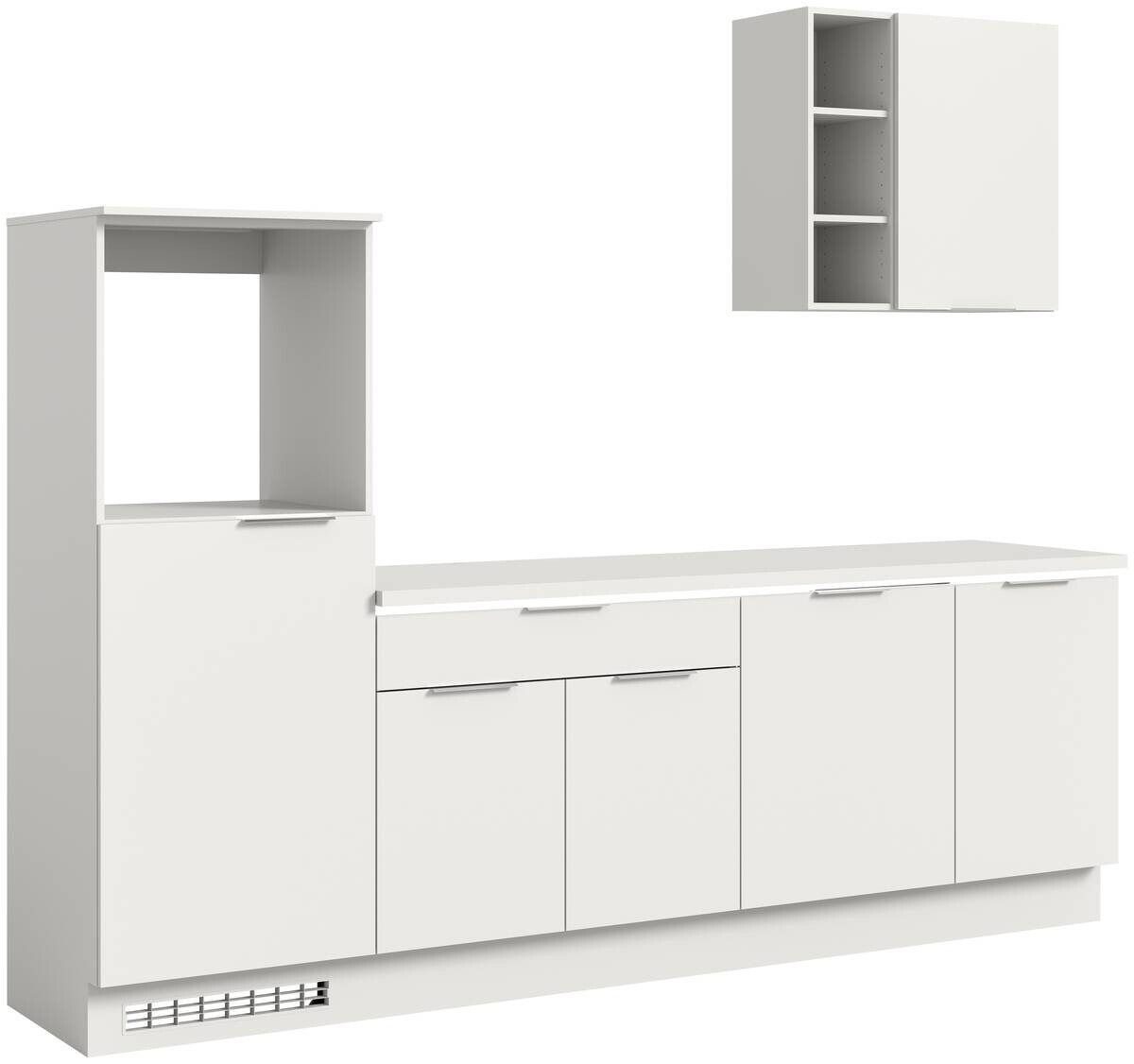 xonox.home Küchenblock Charly weiß B/H/T: ca. 260x222x60 cm