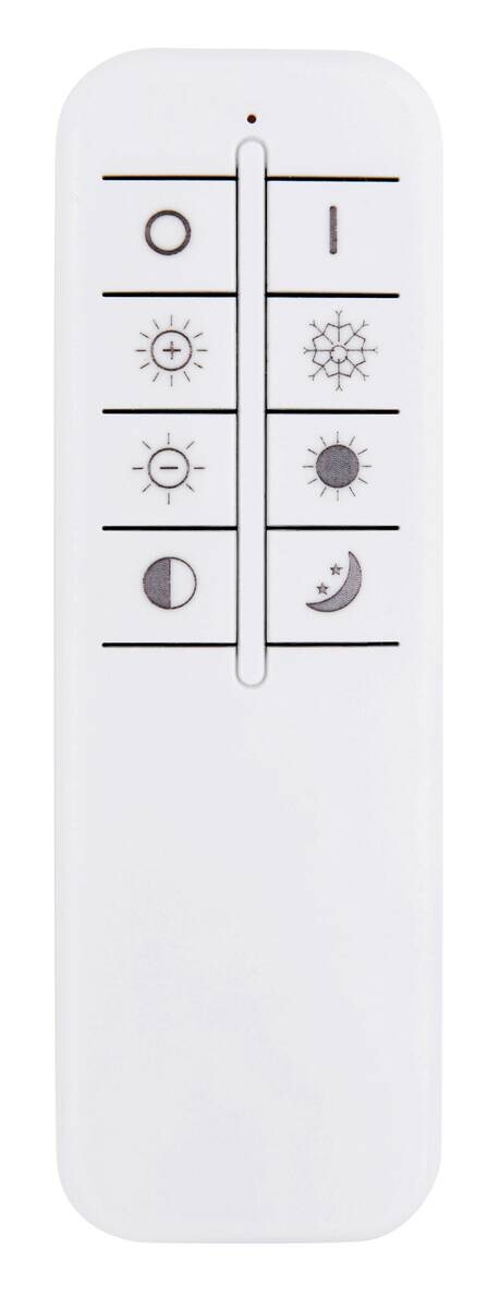 LED-Deckenleuchte Flux silber nickel Kunststoff Metall B/H/L: ca. 45x7,5x56 cm