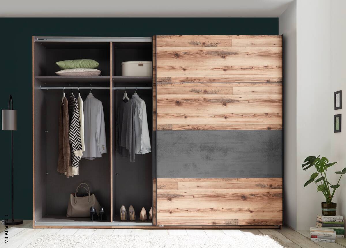 Schwebetürenschrank Alicante B/H/T: ca. 270x210x60 cm