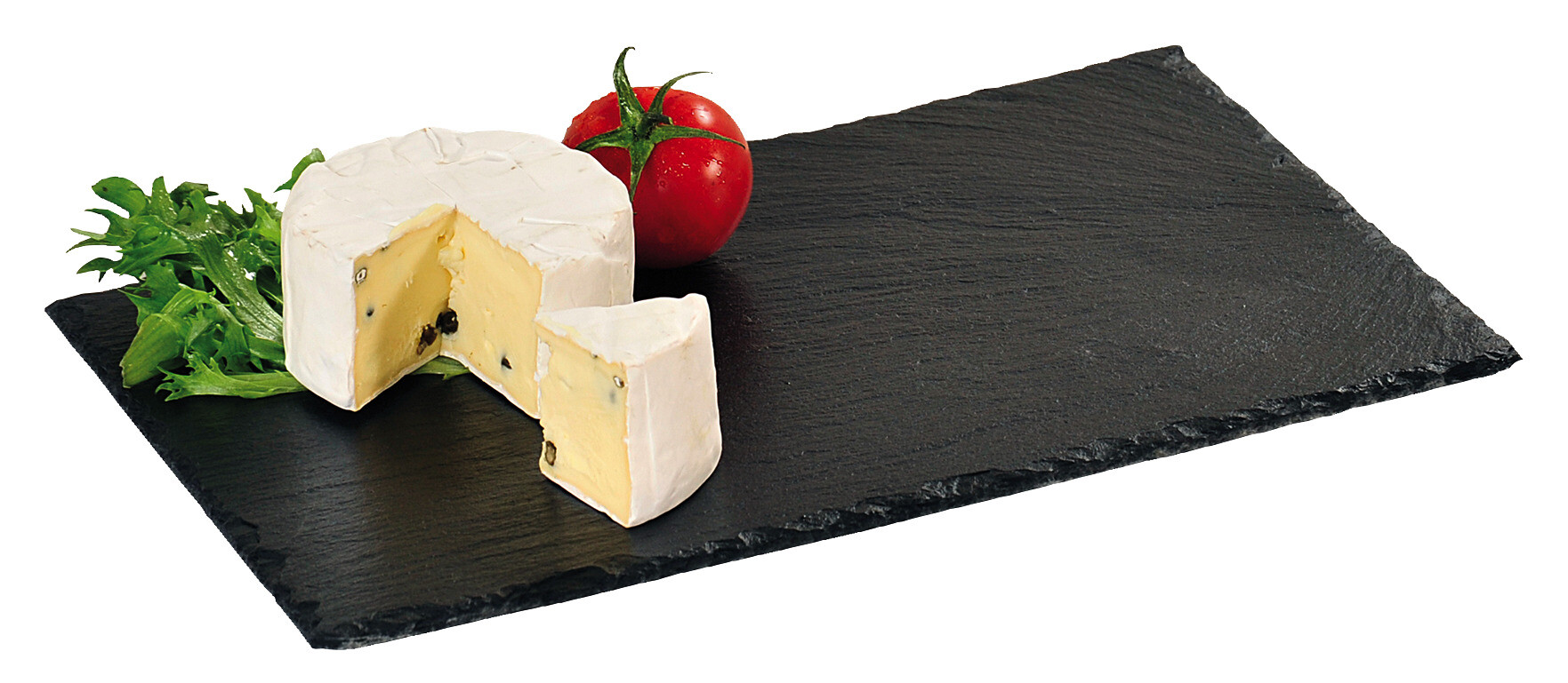 Kesper Servierplatte schiefer Stein B/H/L: ca. 30x3x40 cm