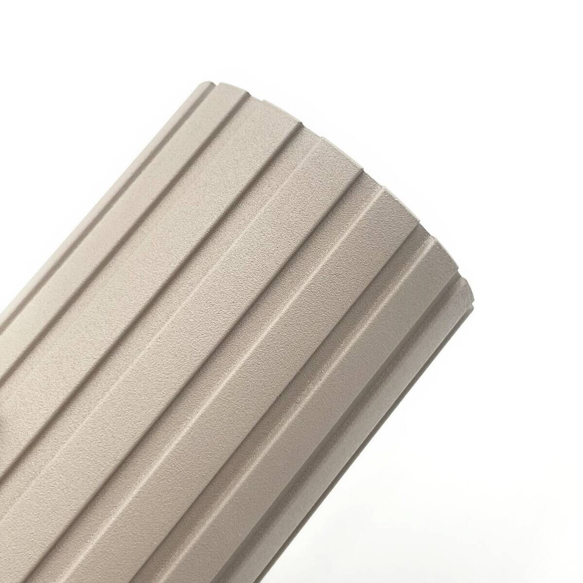 Lamkur Wandleuchte Prisma beige Stahl B/H/L: ca. 8x16x8 cm GU10 1 Brennstellen
