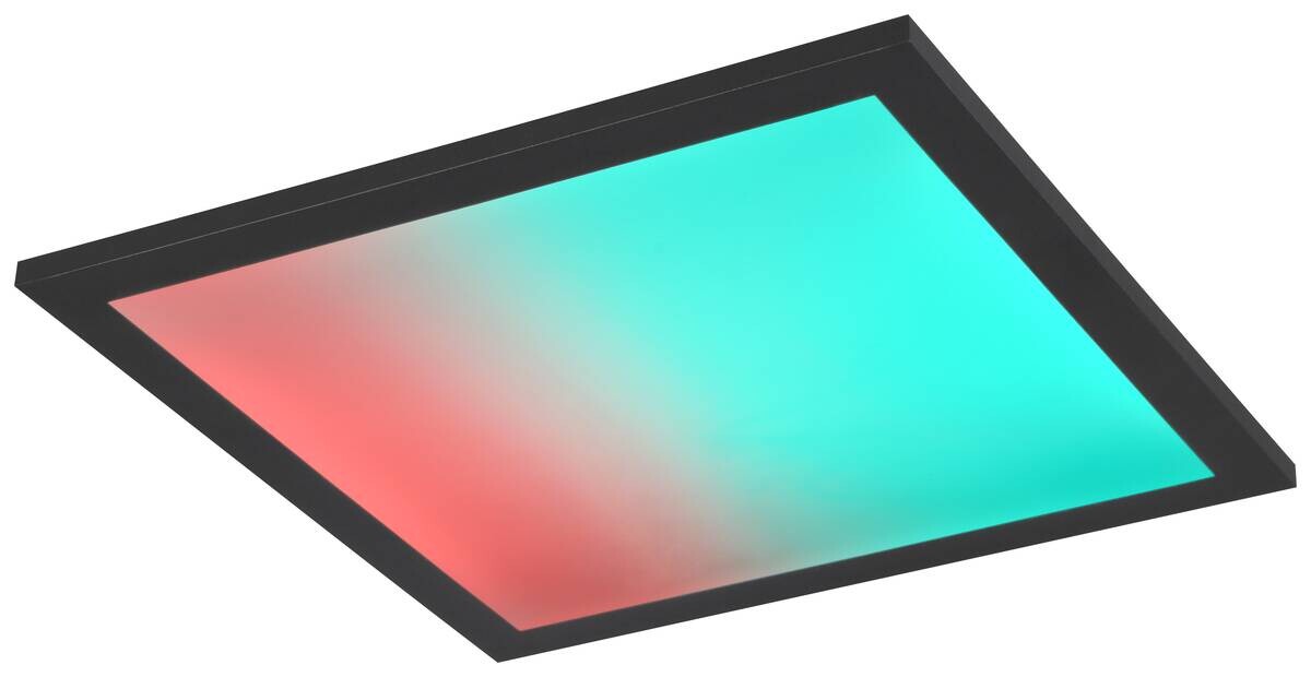 Reality LED-Deckenleuchte Beta schwarz Metall B/H/T: ca. 29,5x50x29,5 cm 1 Brennstellen