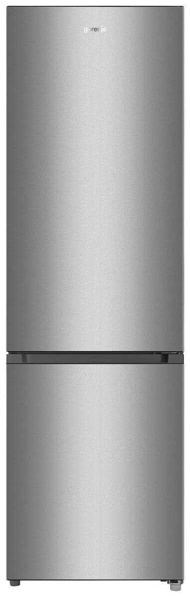 Gorenje Kühl-/Gefrierkombination RK418DPS4I EEK: D Spektrum: A bis G Kühlen: 197 Gefrieren: 71 39dB silber B/H/T: ca. 55x180x55,7 cm